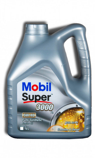 MOBIL Super 3000  X1  5W40   (4л.) моторное масло синт.