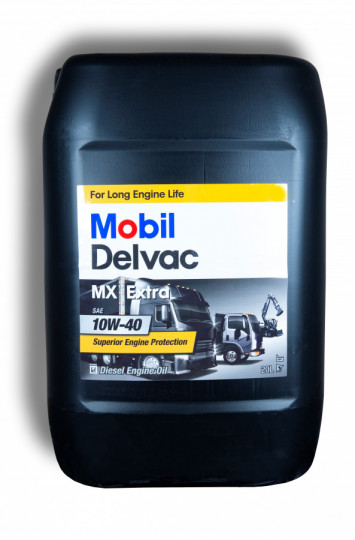 Мobil Delvac MX Еxtra 10W40 20л Масло моторное полусинтетическое