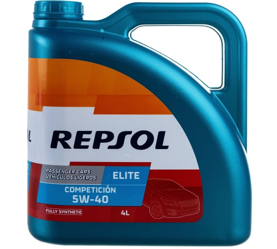 REPSOL COMPETICION 5W40  4л. масло моторное 