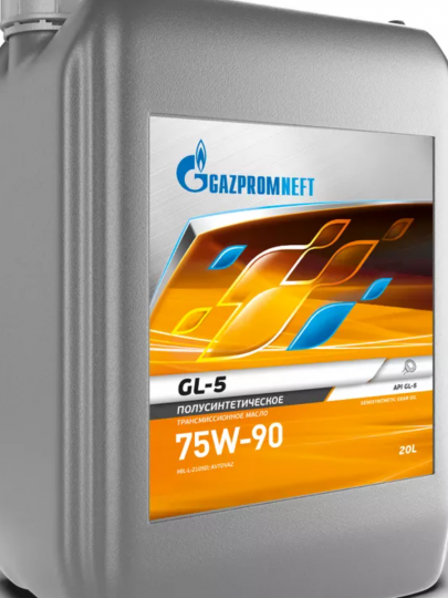 Gazpromneft GL-5 75W-90 20л Масло трансмиссионное полусинтетическое