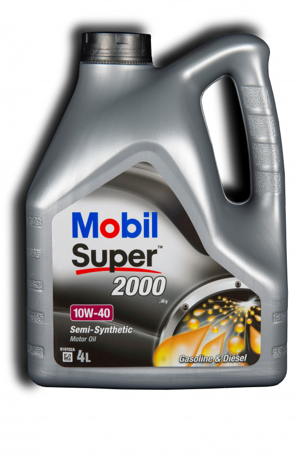 MOBIL Super  2000 X1 10W40  (4л.) моторное масло полусинтетическое
