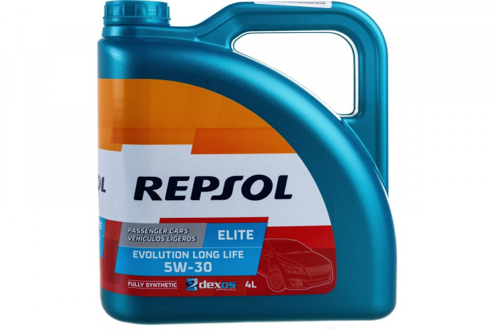 REPSOL ELITE EVOLUTION LONG LIFE 5W30  4л. масло моторное 