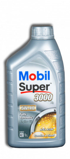 MOBIL Super 3000  X1  5W40   (1л.) моторное масло синт.